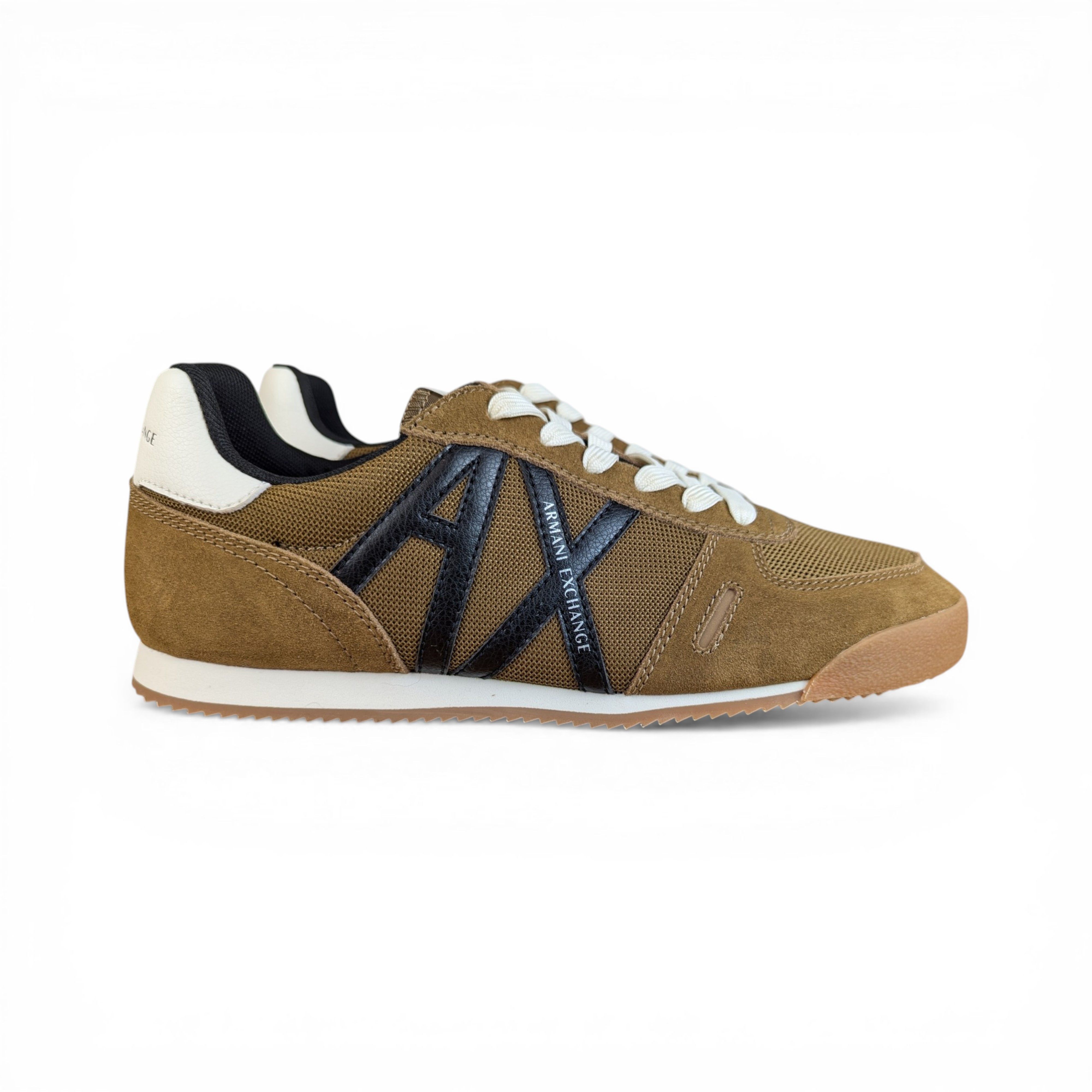 Armani Exchange ARMANI EXCHANGE BROWN SUEDE SNEAKERS Size US 10 / EU 43 - 4 Thumbnail
