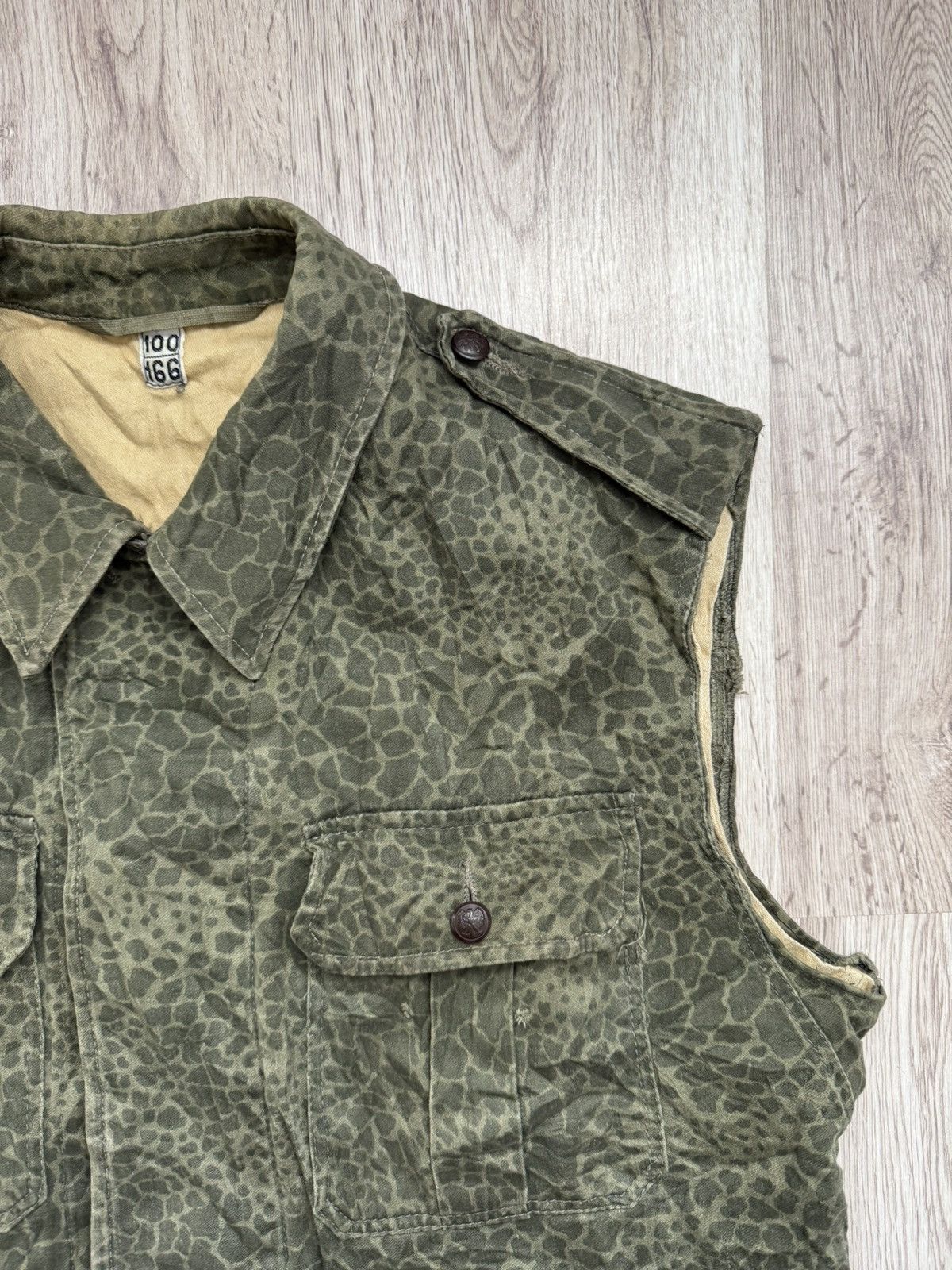 Other Vintage Polish Army Camo Ammo Vest 90s Pattern Tactical Vest Size US L / EU 52-54 / 3 - 2 Thumbnail