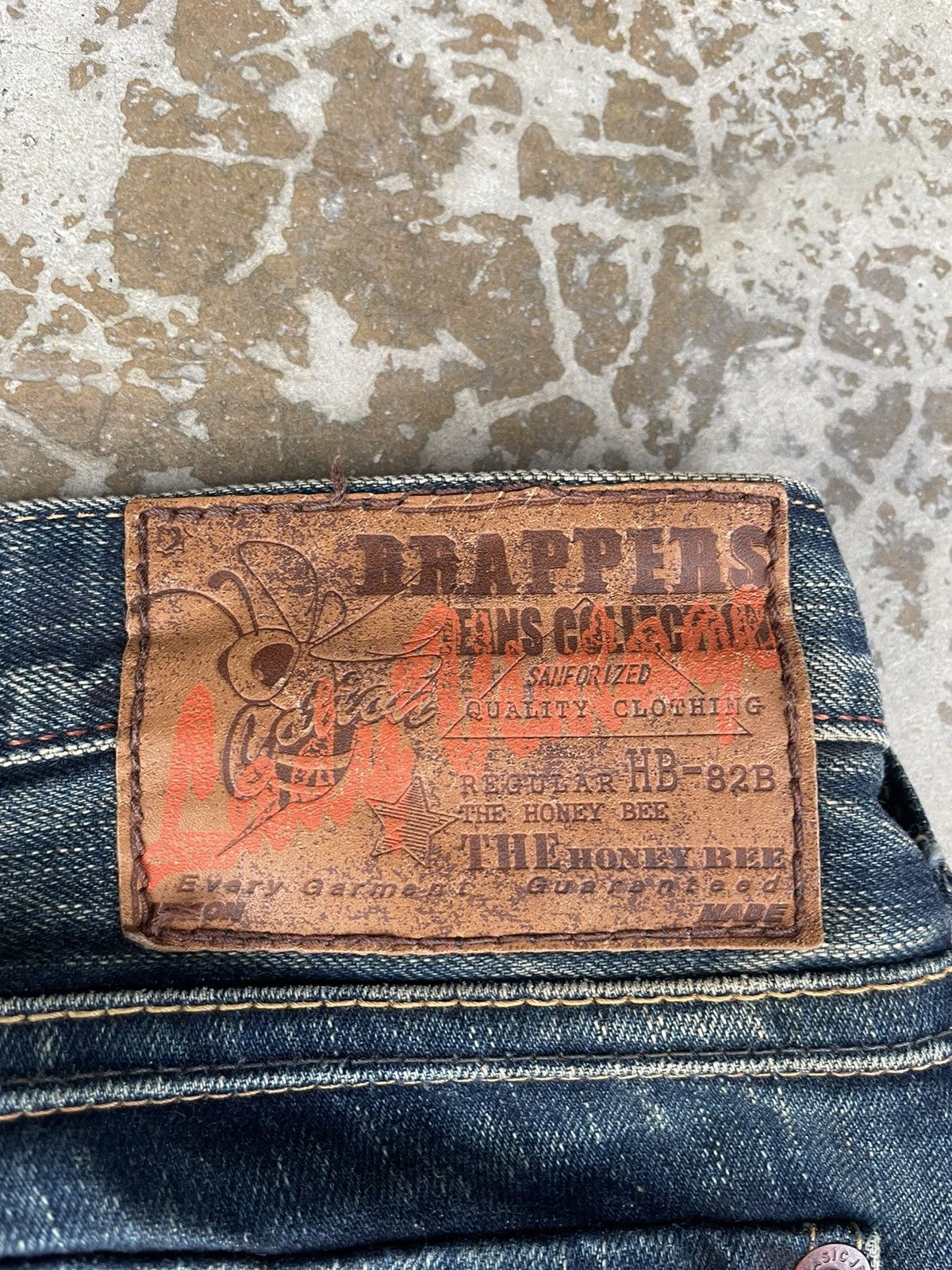 If Six Was Nine Vintage Brappers Sanforized Flare Jeans Rusty Size US 34 / EU 50 - 4 Thumbnail