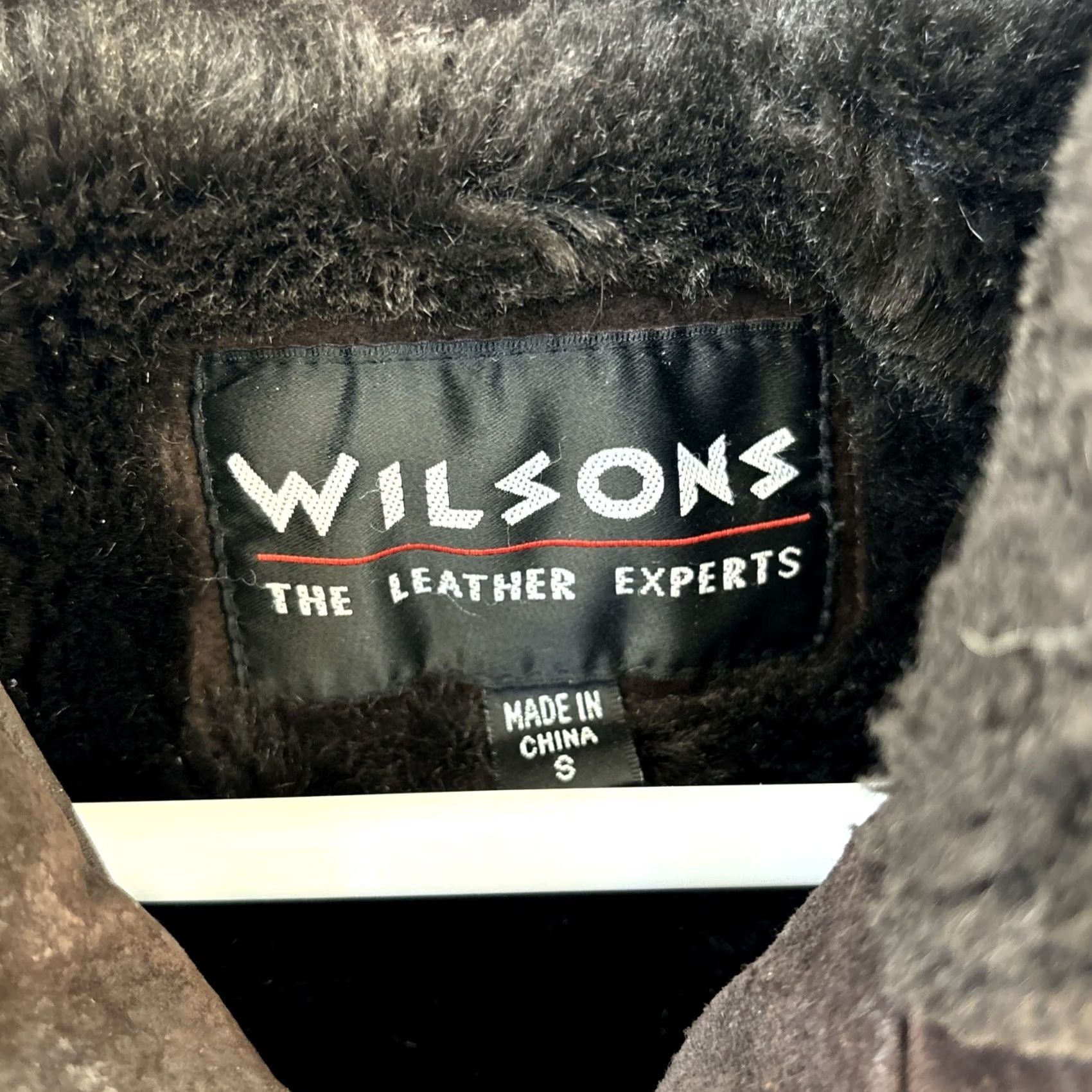 Vintage VINTAGE Wilsons Leather Parka Coat Jacket Womens Small Brown Fur Trim Leather Suede Belted Long Coat Womens Size S / US 4 / IT 40 - 3 Thumbnail