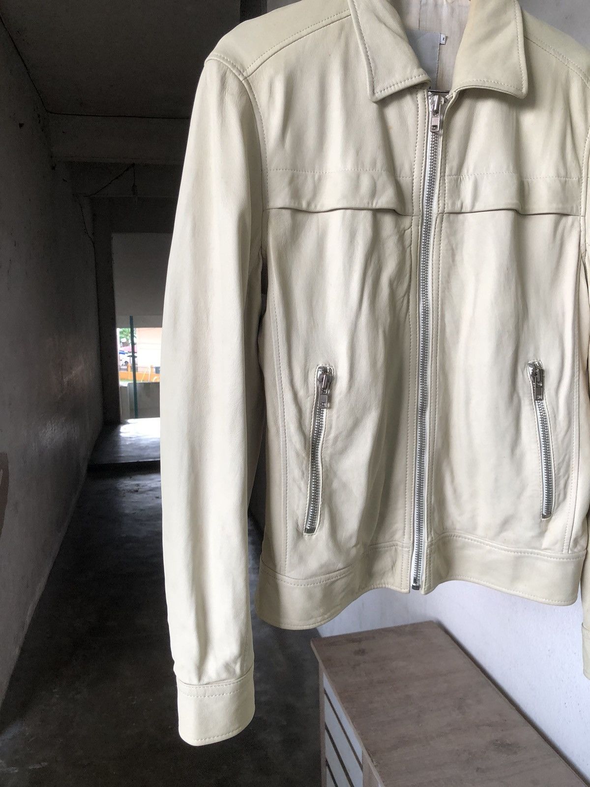 J.Lindeberg Vintage J. Lindebert Distressed Lamb Skin Leather Jacket Size US M / EU 48-50 / 2 - 5 Thumbnail