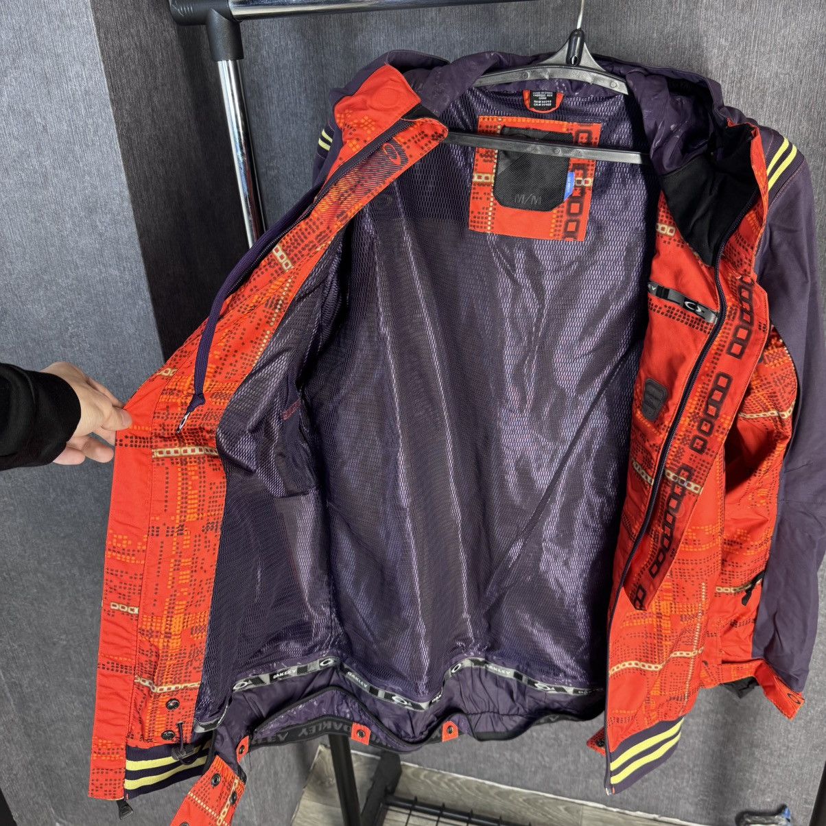 Oakley Oakley Flare Jacket big logo vintage snowboard/ski grail 🔥 Size US M / EU 48-50 / 2 - 8 Thumbnail