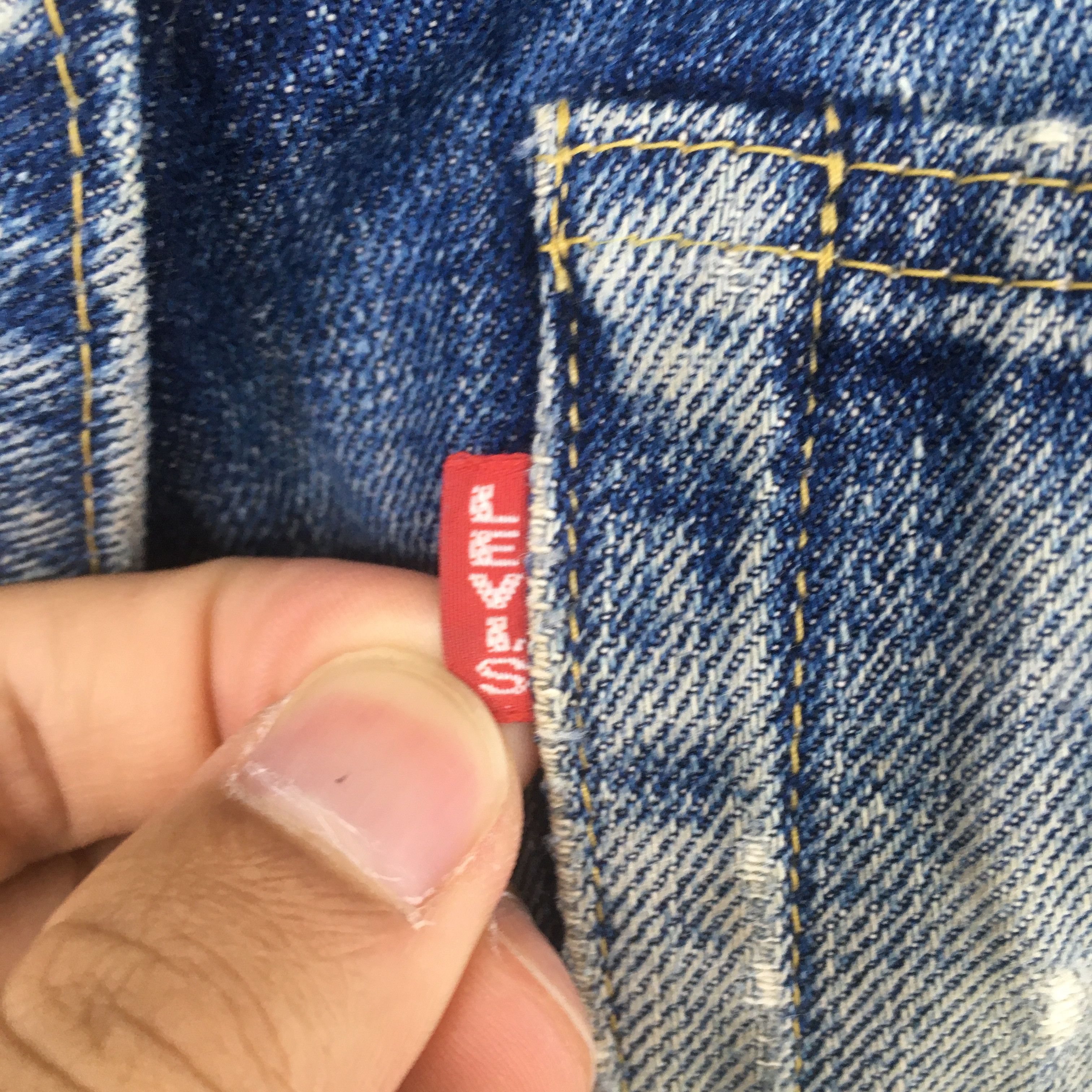 Levi's × Levi's Vintage Clothing × Vintage Size 28x30.5 Vintage Levi's 702 LVC Redline Selvedge Jeans Size 28" / US 6 / IT 42 - 14 Thumbnail