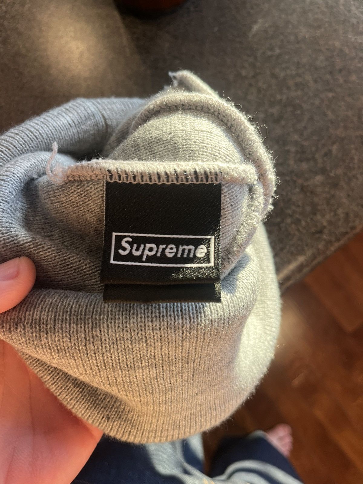 Supreme Supreme Box Logo Camo Beanie Size ONE SIZE - 3 Thumbnail