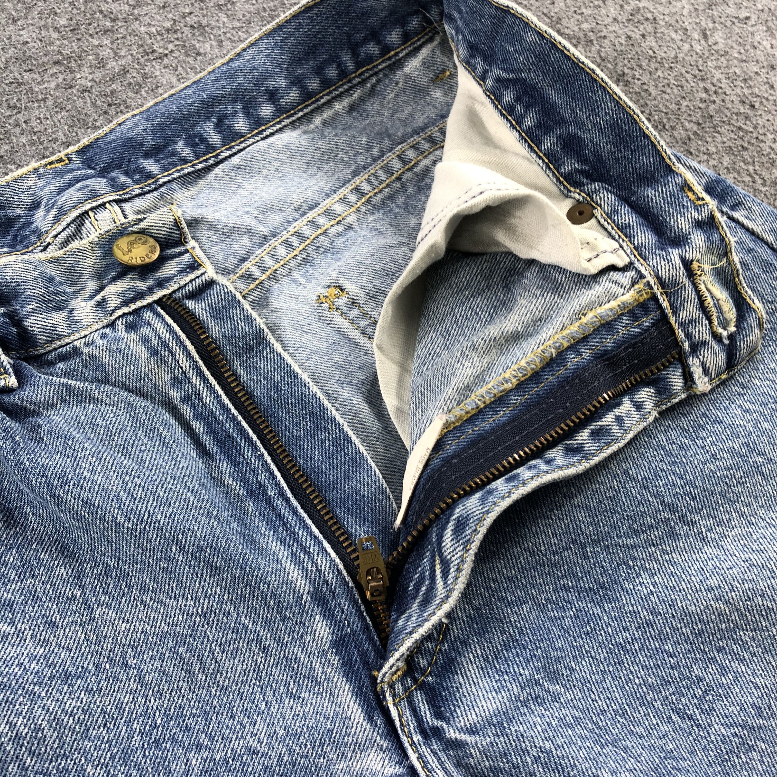 Lee Vintage Blue Wash Lee Jeans-J2248 Size US 27 - 9 Thumbnail