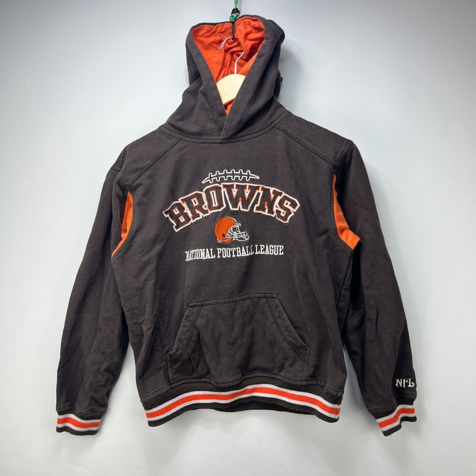NFL × Vintage Vintage '90s Cleveland Browns Hoodie XS Size US XS / EU 42 / 0 - 1 Thumbnail
