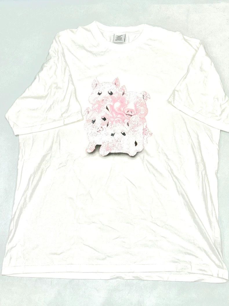 Vetements Vetements Pig Printing OS Short Sleeve Size US L / EU 52-54 / 3 - 1 Thumbnail