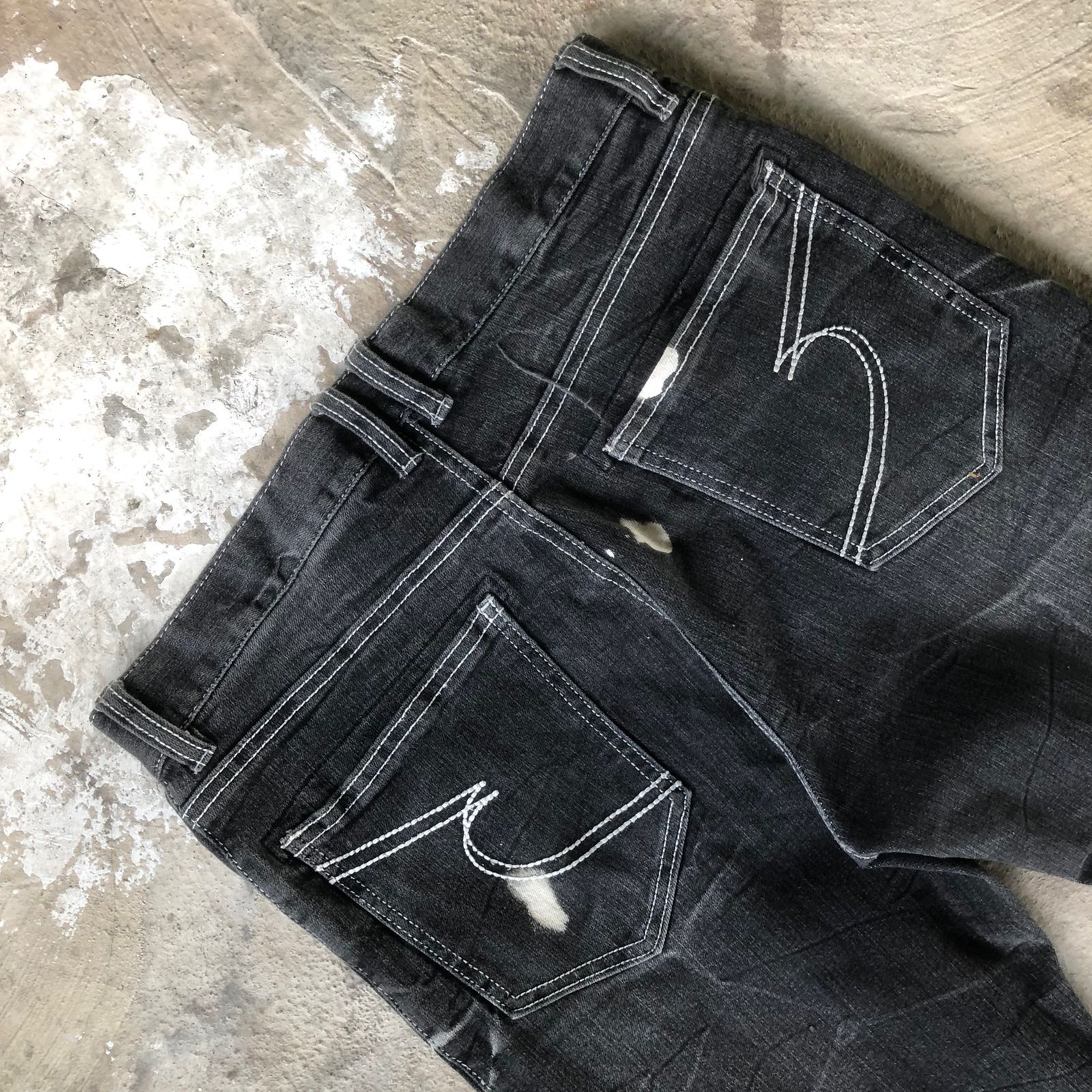 If Six Was Nine × KMRii × Le Grande Bleu (L.G.B.) Semantic Design Mudah Jeans Size US 32 / EU 48 - 5 Thumbnail