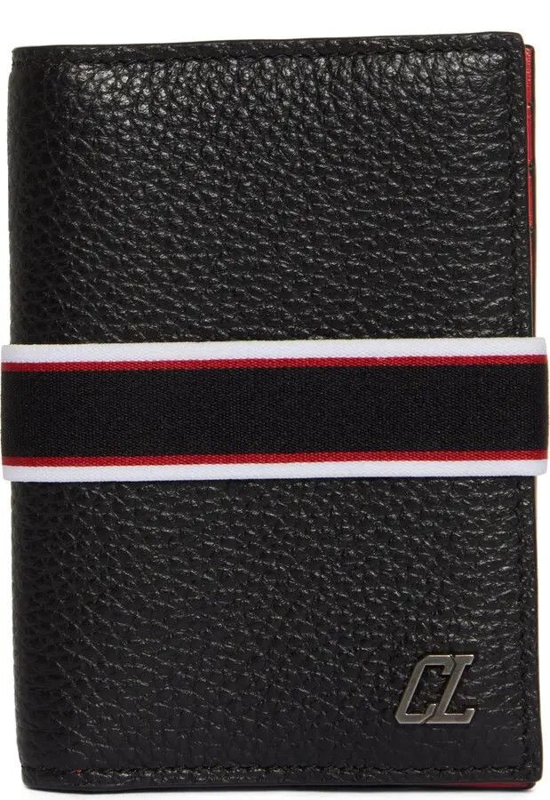 Christian Louboutin o1s1wg110125 Size:OS/Leather Wallet in Black Size ONE SIZE - 1 Thumbnail
