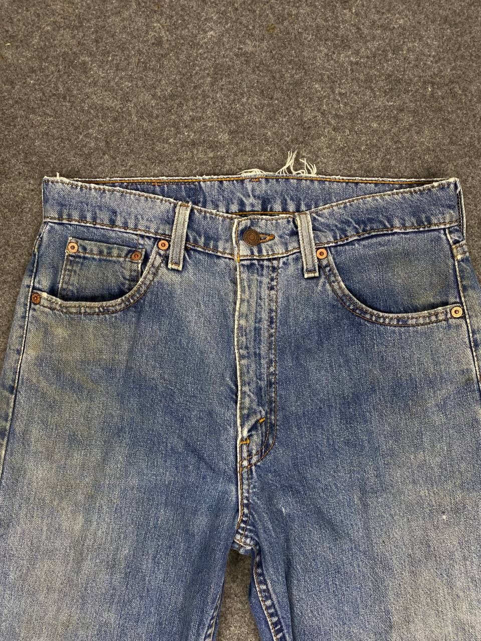 Levi's vintage levis 519 made in usa distressed denim Size US 31 - 8 Thumbnail