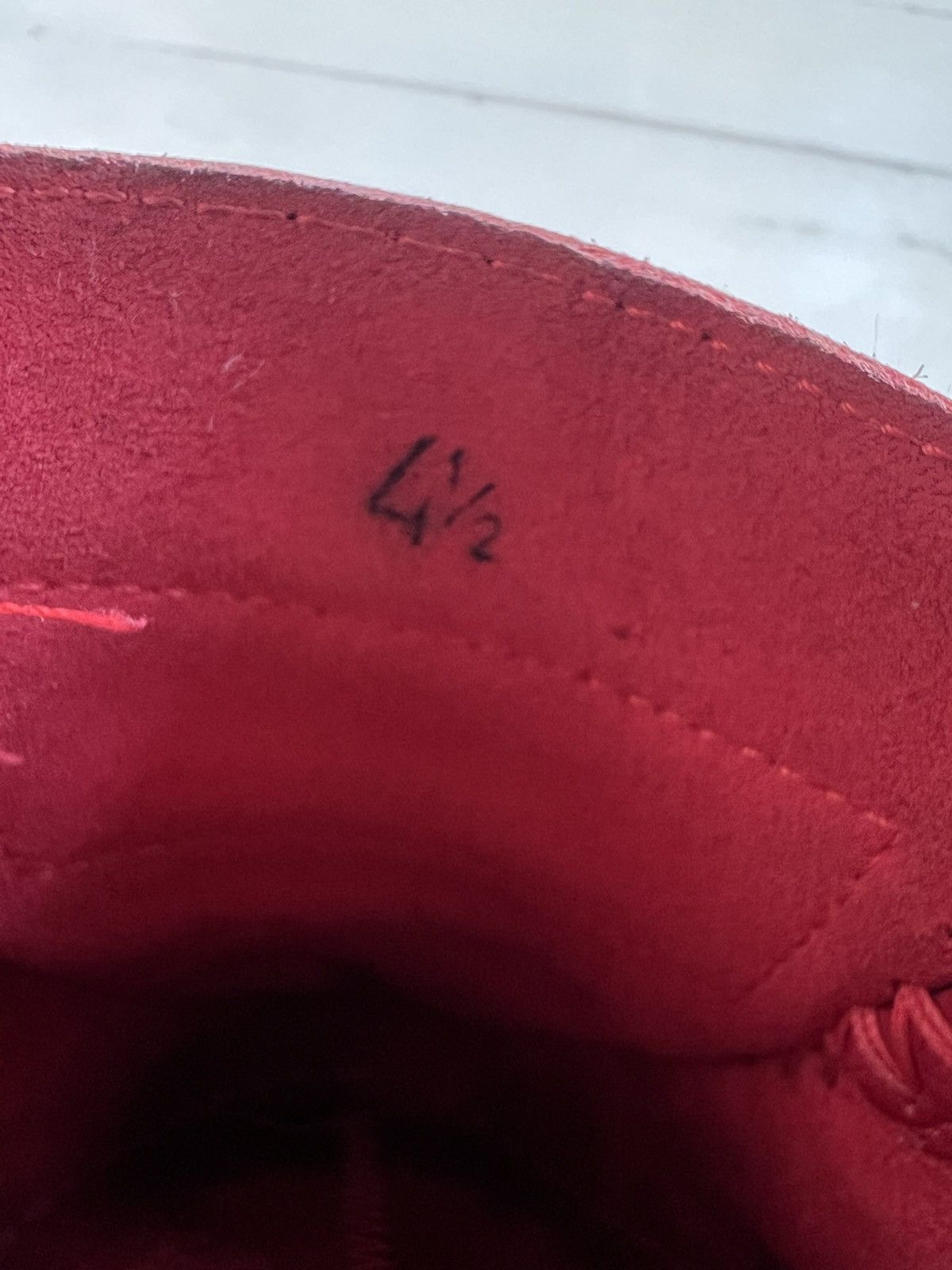 Paraboot Paraboot Veritable Mocassin Red Leather Boat Shoe Size US 7 / IT 37 - 19 Thumbnail