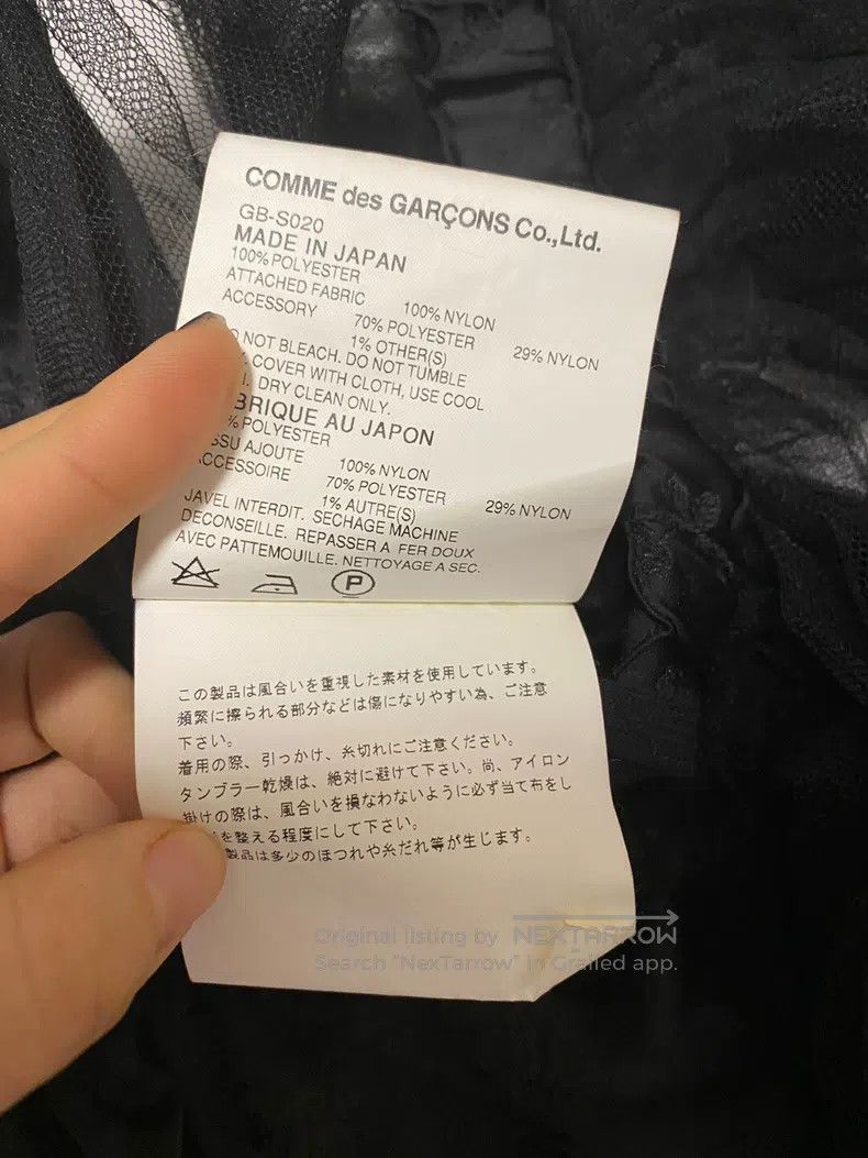 Comme des Garcons Comme des Garcons size S Chinese Style Skirt Pants Size 23" - 8 Thumbnail