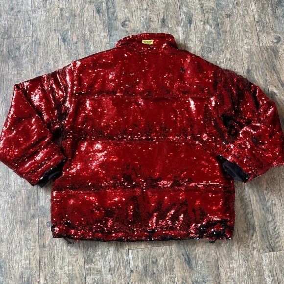 Market Chinatown Market Reversible Sequin Jacket Size US L / EU 52-54 / 3 - 2 Thumbnail