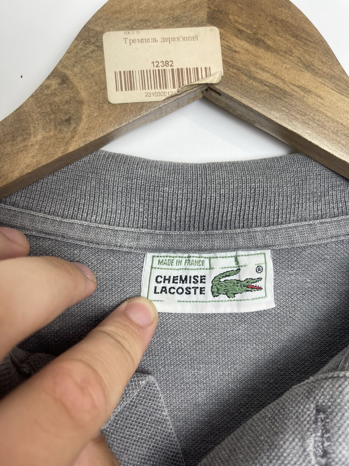 Other Vintage lacoste chemise long sleeve 90s Size US L / EU 52-54 / 3 - 3 Thumbnail
