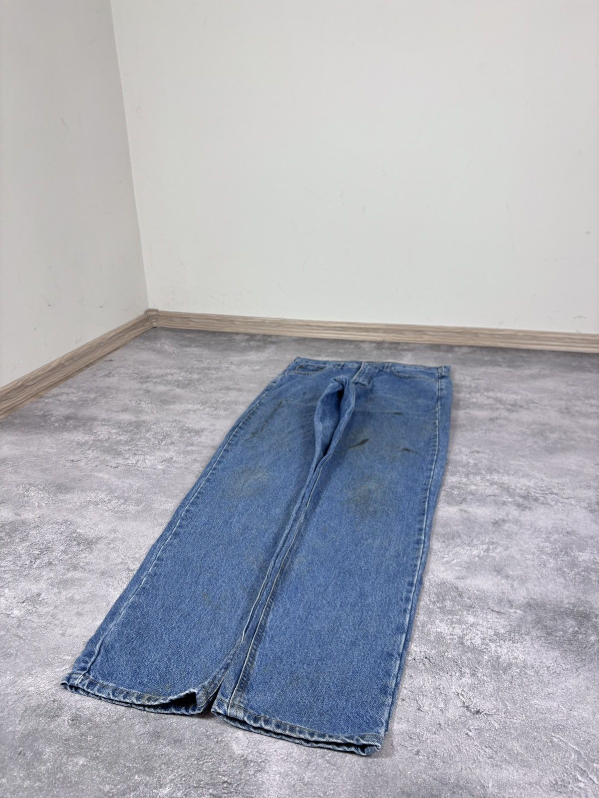 Carhartt Vintage Carhartt Men’s Blue Denim Jeans Straight Fit B17 STW Size US 33 - 10 Thumbnail