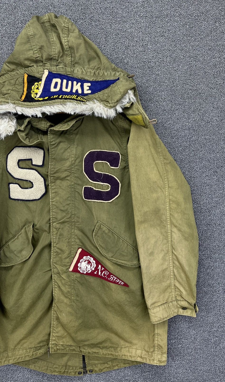 Other Denim & Dungaree Hooded Military Parkas Jacket Size US S / EU 44-46 / 1 - 5 Thumbnail