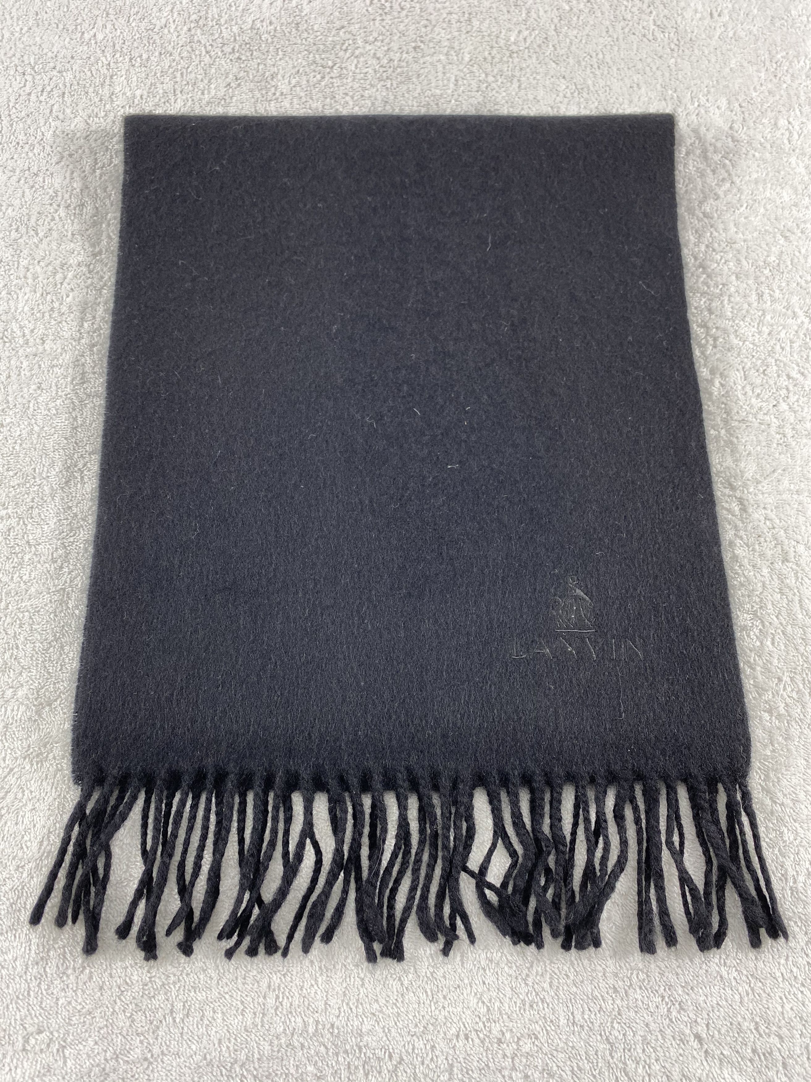 Lanvin Vintage Lanvin Scarf/Muffler/Neckwear MF842 Size ONE SIZE - 2 Thumbnail