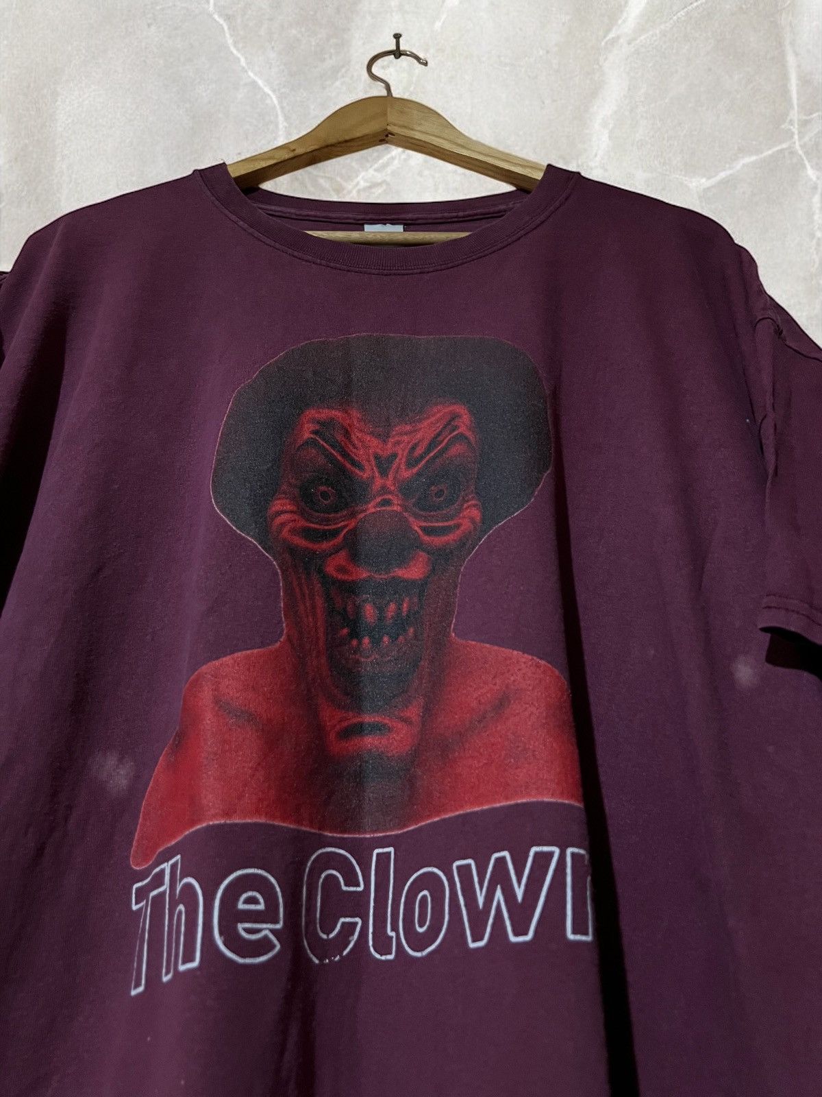 Band Tees × Vintage THE CLOWN HORROR MOVIE VINTAGE TEE T SHIRT y2k heavy cotton Size US XL / EU 56 / 4 - 3 Thumbnail