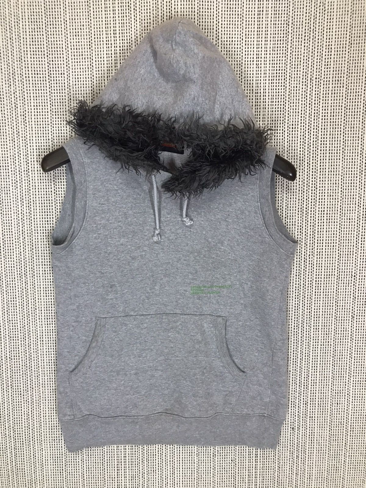 Hysteric Glamour × Japanese Brand × Seditionaries 💥Send offer💥HYSTERIC GLAMOUR HOODIE FUR SLEEVELESS VERY RARE Size US M / EU 48-50 / 2 - 1 Thumbnail