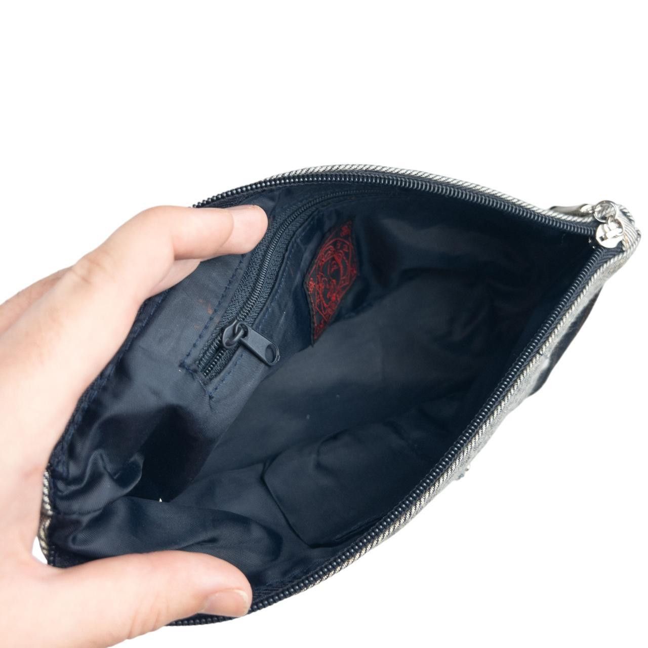 Evisu Vintage Evisu Japanese Denim Mini Shoulder Bag Size ONE SIZE - 3 Thumbnail