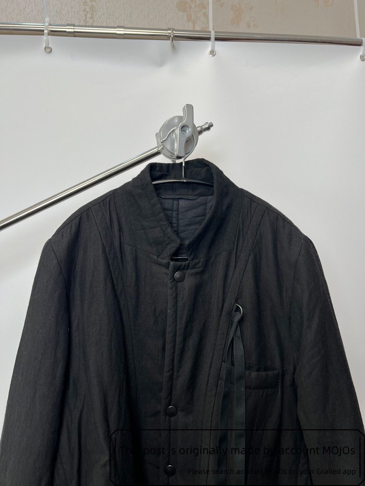 Ann Demeulemeester Sz L Ann Demeulemeester stripe Padded Down Jacket mojos884 Size US L / EU 52-54 / 3 - 3 Thumbnail