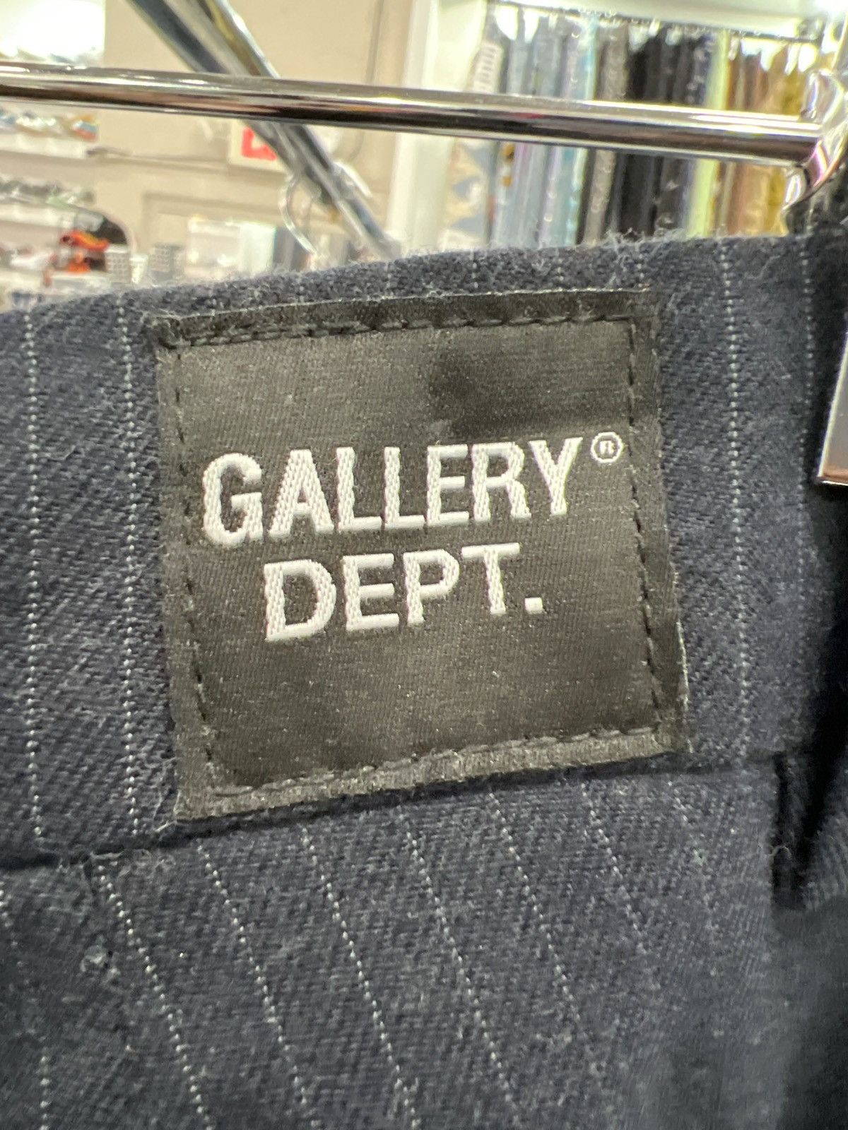 Gallery Dept. Gallery Dept Pinstripe Dress Pant Flare Size US 33 - 3 Thumbnail
