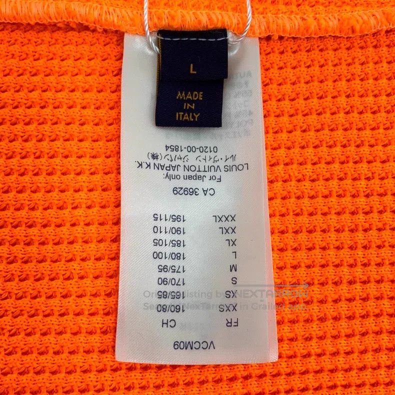 Louis Vuitton Louis Vuitton Orange checkerboard panel lapel single-breas Size US L / EU 52-54 / 3 - 6 Thumbnail