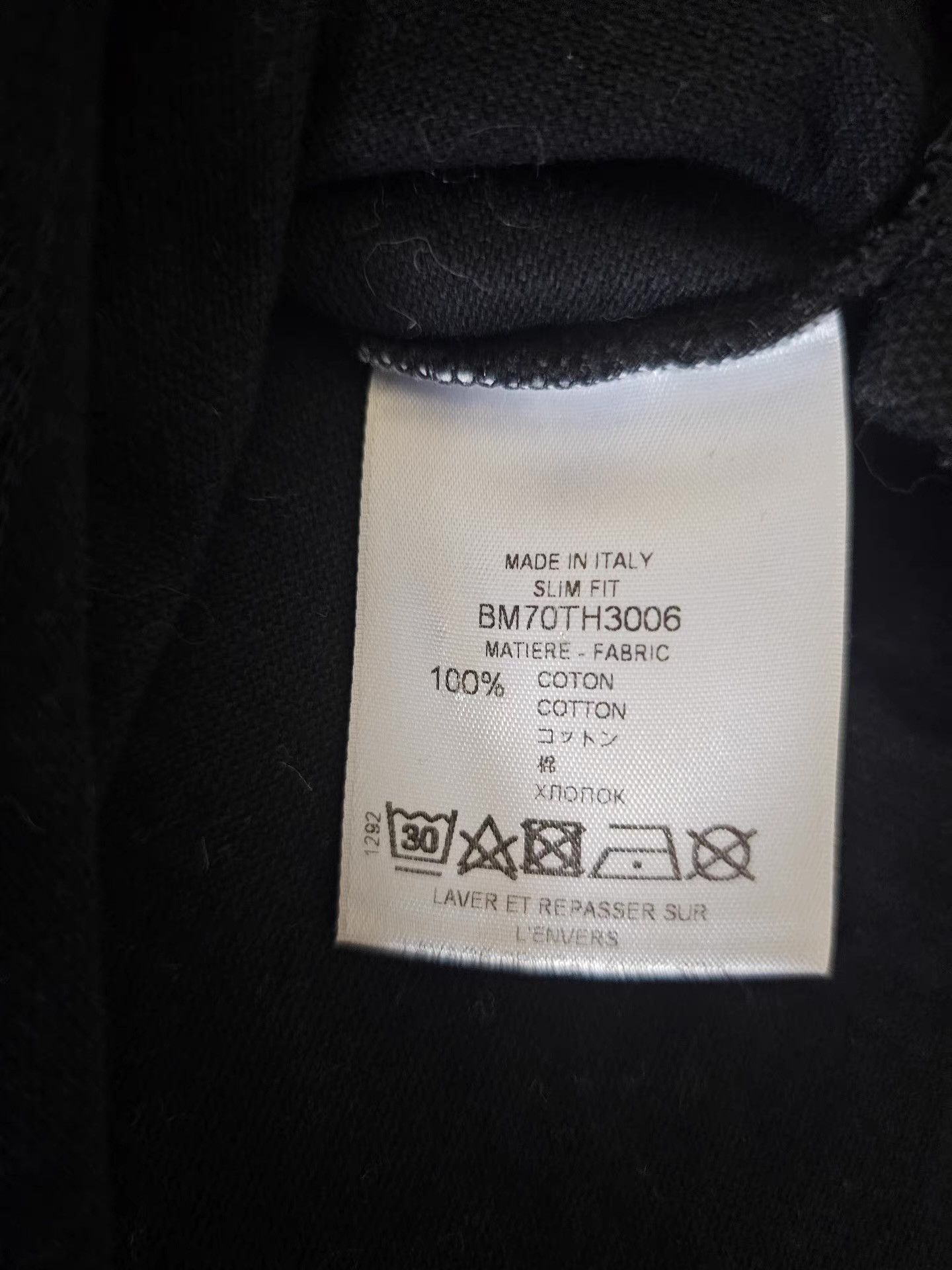 Givenchy Givenchy Men's Black Polo Shirt, Size US XXL / EU 58 / 5 - 6 Thumbnail