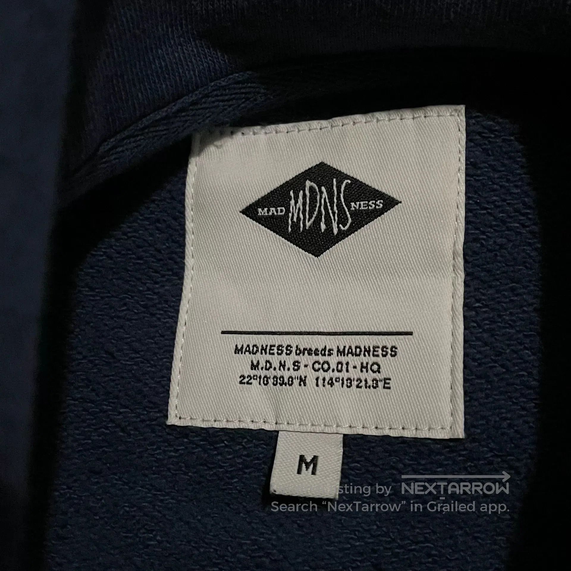 Madness MADNESS 20AW Washed Sweatshirt. Size US M / EU 48-50 / 2 - 5 Thumbnail
