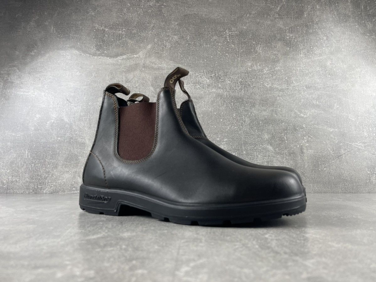 Blundstone Blundstone NWB Model 500 Chelsea Boots Black Leather Size US 12 / EU 45 - 3 Thumbnail