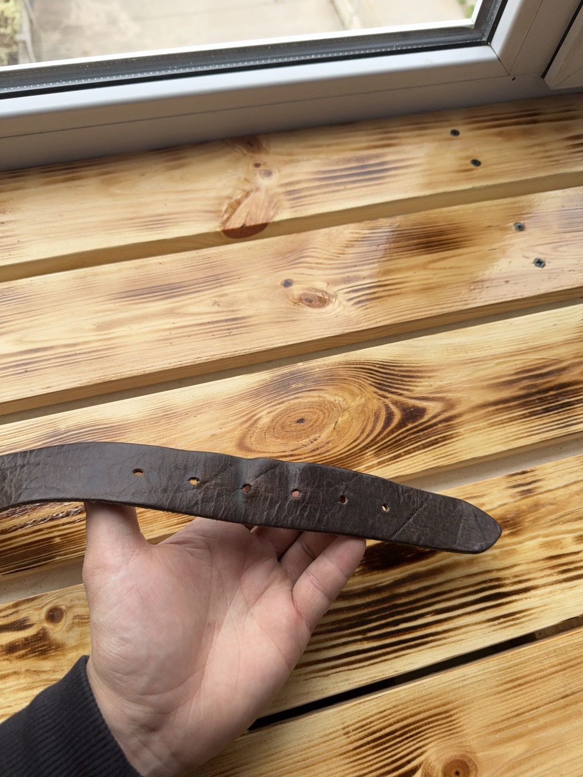 If Six Was Nine Vintage Japanese Studded Leather Punk Emo Rock Goth Y2K belt Size ONE SIZE - 8 Thumbnail