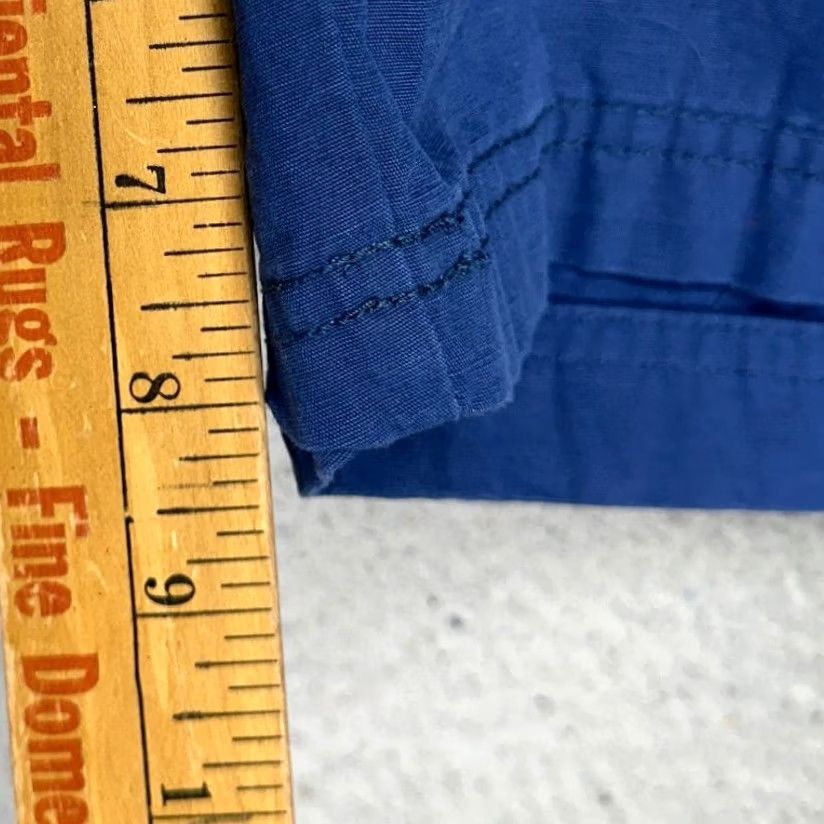 Haggar Haggar Cargo Shorts Mens 40 Blue Flat Front Casual Outdoor Elastic Waist NEW Size US 40 / EU 56 - 6 Thumbnail