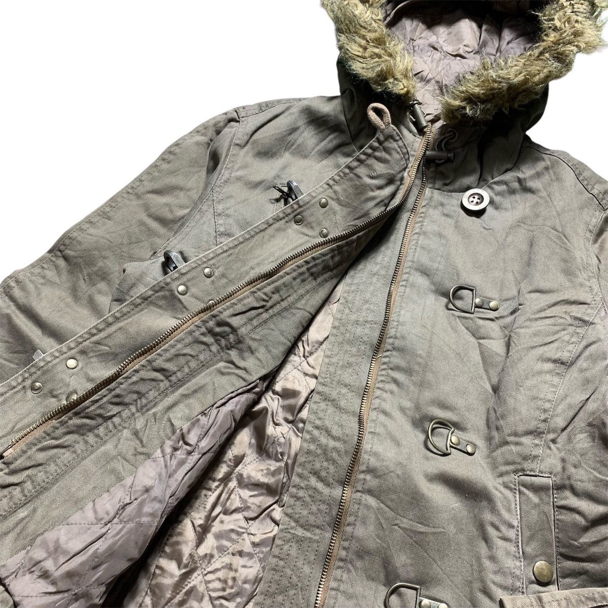 Japanese Brand Colza Military Faux Fur Bondage Lgb Vkei Japanese Brand Size US L / EU 52-54 / 3 - 4 Thumbnail