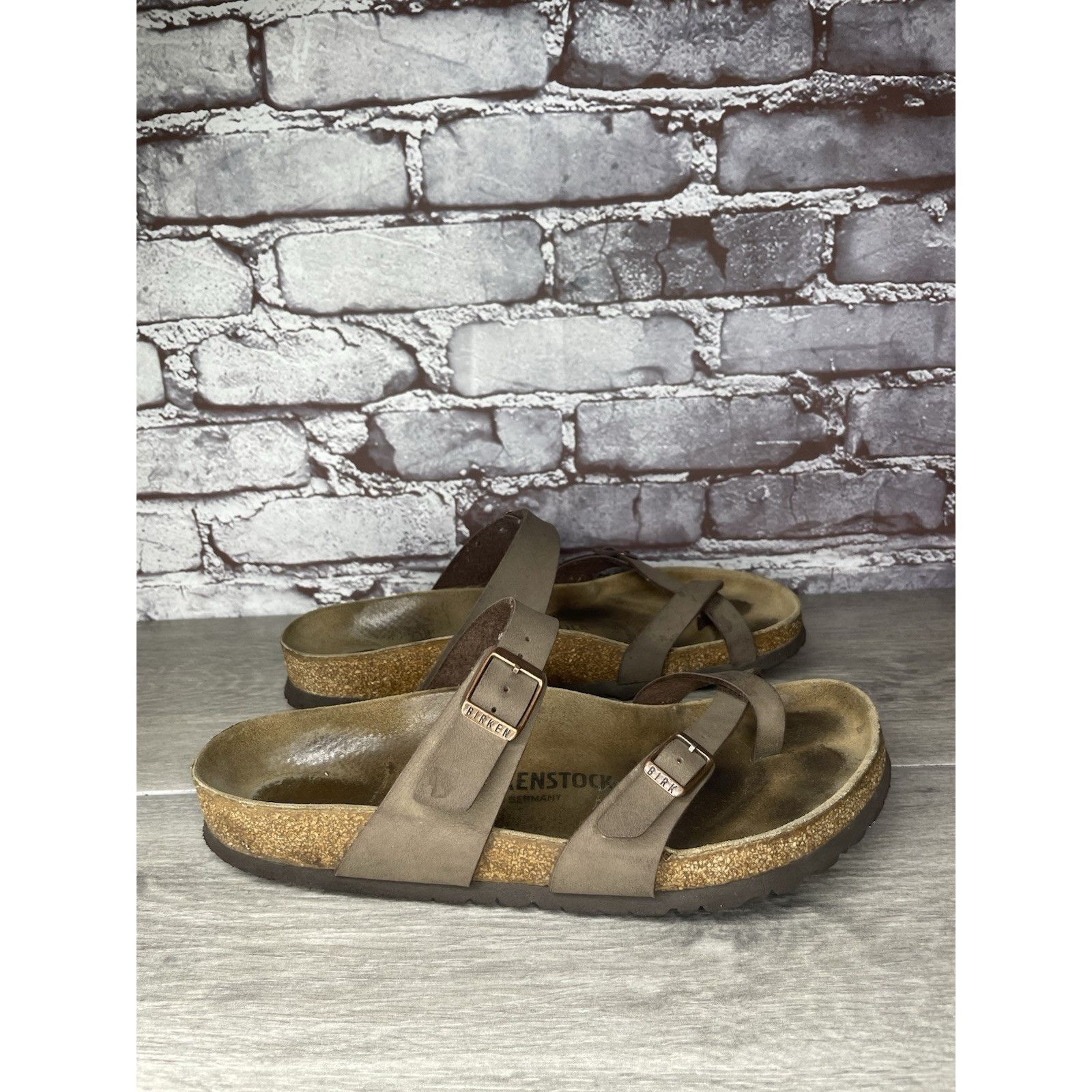 Birkenstock Birkenstock Mayari Mocha Brown Leather Strap Sandals Women’s Size US 10 / IT 40 - 11 Thumbnail