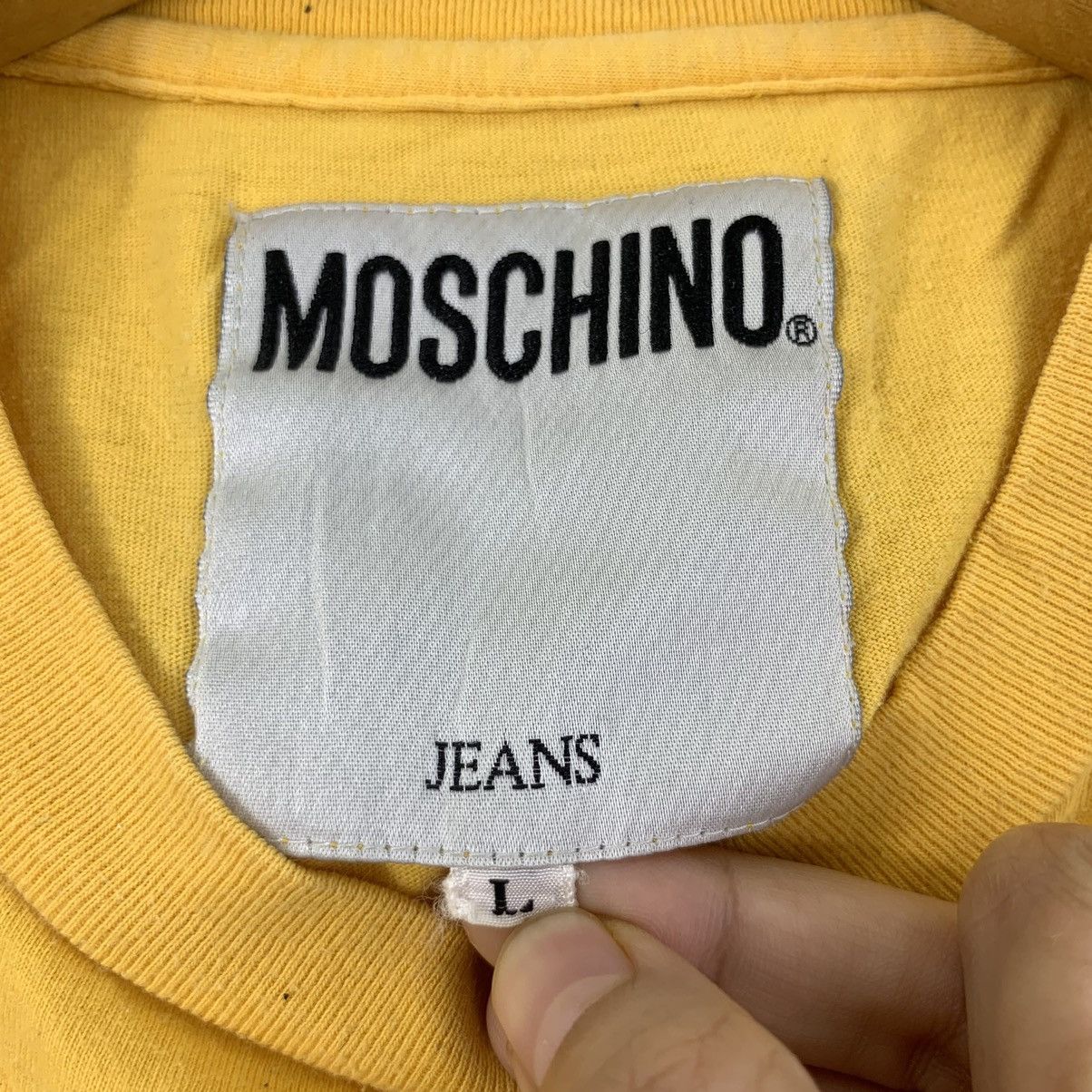 Moschino MOSCHINO JEANS LOVE Collection Baggy Tee Shirt Size L / US 10 / IT 46 - 5 Thumbnail