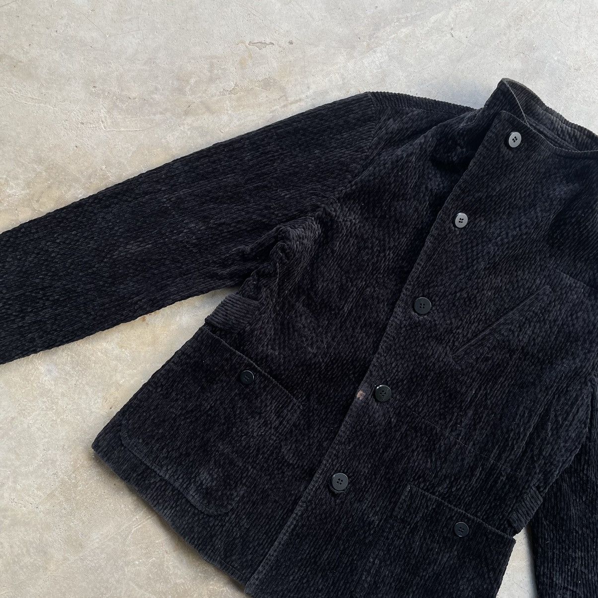 Issey Miyake 🇯🇵 Issey Miyake 1990s Hai Sporting Gear Black Corduroy Jacket Size US S / EU 44-46 / 1 - 4 Thumbnail