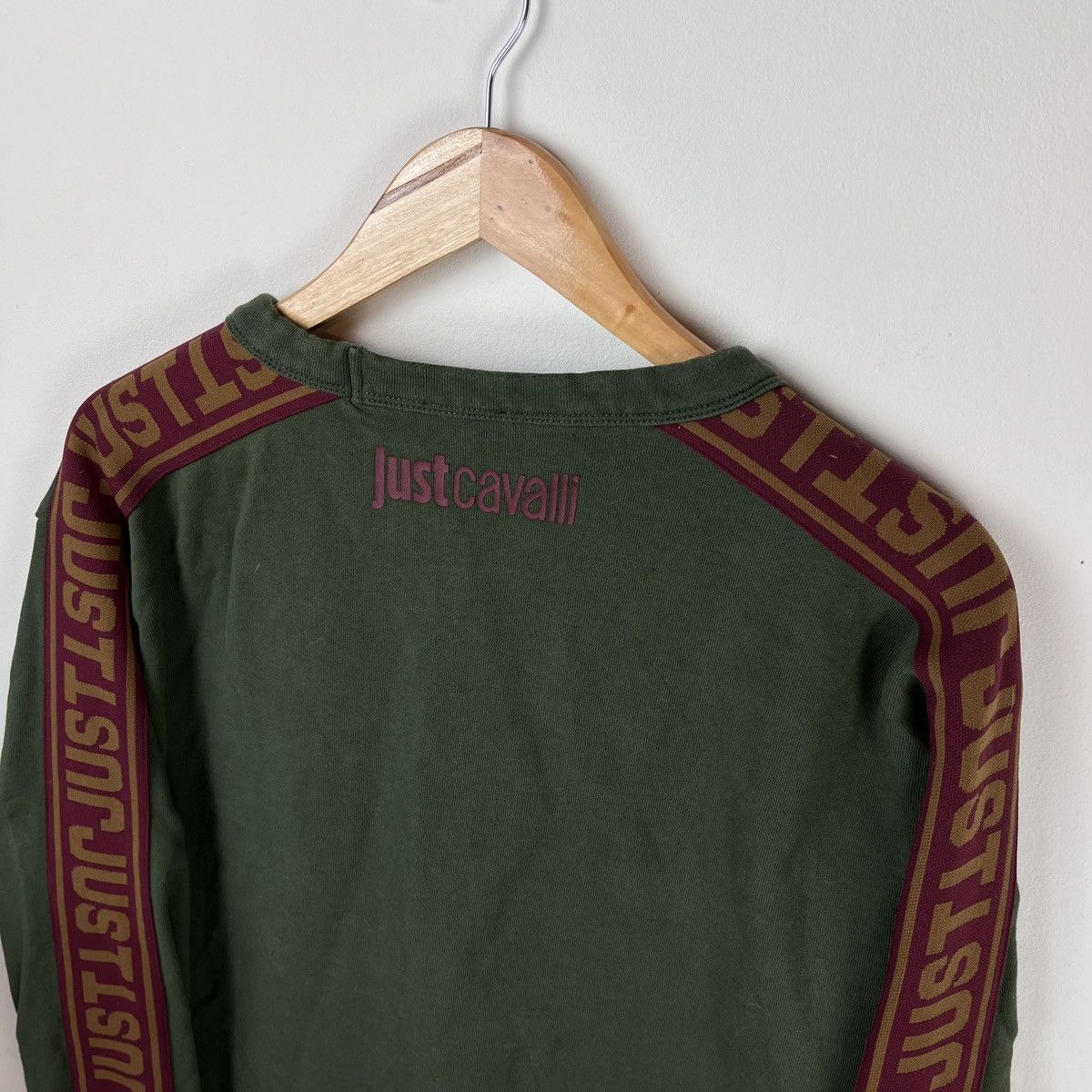 Just Cavalli Vintage Sweatshirt Just Cavali Rare Luxury Avant Garde Y2k Size US XL / EU 56 / 4 - 8 Thumbnail