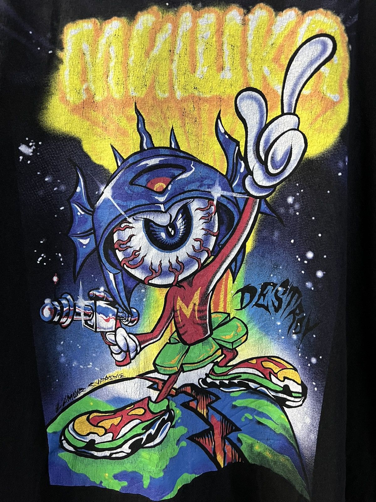 Mishka MISHKA ENGINEERED TO DESTROY L/S Size US XL / EU 56 / 4 - 3 Thumbnail