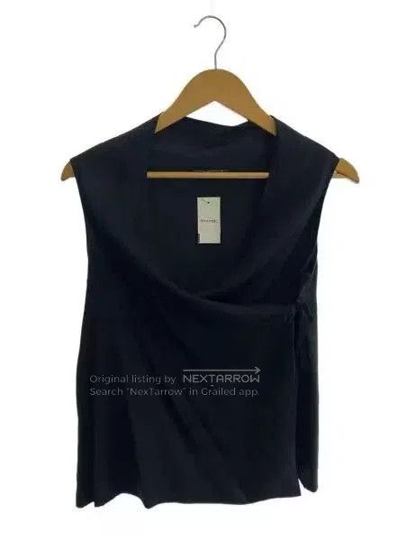 Yohji Yamamoto Yohji Yamamoto+NOIR Black Sleeveless Shirt. Size L / US 10 / IT 46 - 1 Thumbnail