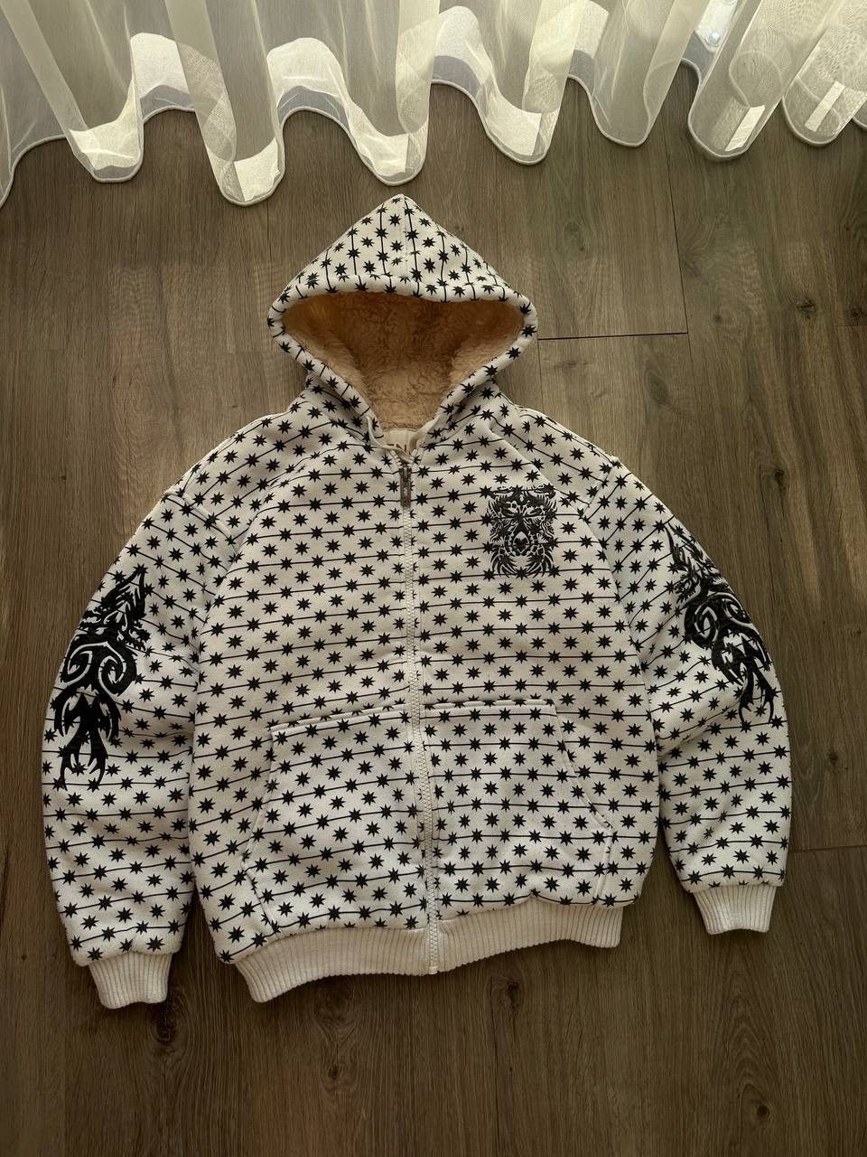 Christian Audigier × Ed Hardy × Vintage Vintage Ed Hardy Christian Audigier Style Hoodie Size US M / EU 48-50 / 2 - 6 Thumbnail