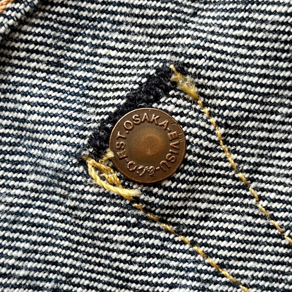 Evisu Evisu No.4 Daicock Selvedge Jorts Size US 30 / EU 46 - 11 Thumbnail
