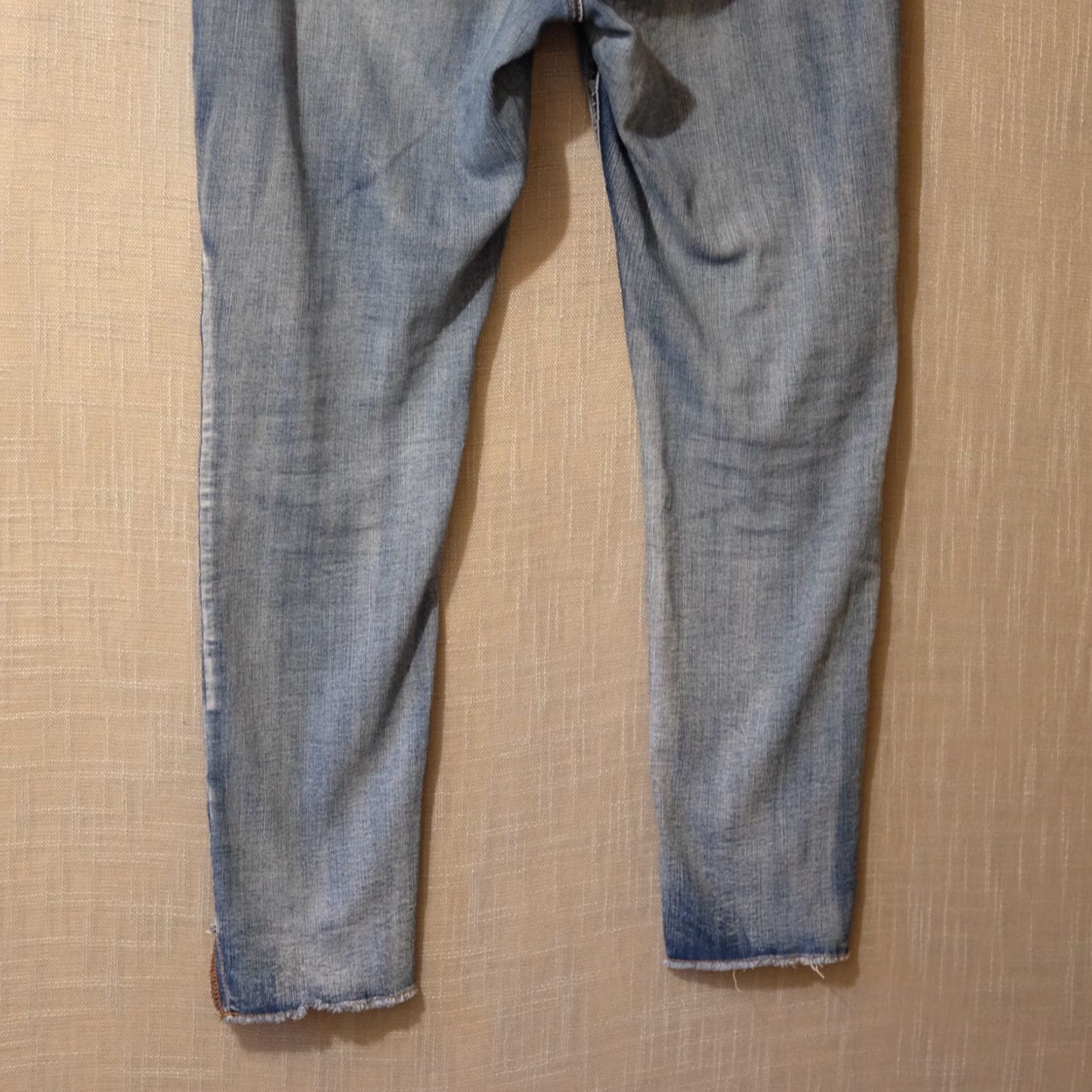 Vintage Indigo Rein Jeans Ankle Mid-Rise Cropped Juniors 15 #A12-12 Blue 5-Pocket Denim Stretch Slim Womens Size 24" / US 00 / IT 34 - 7 Thumbnail
