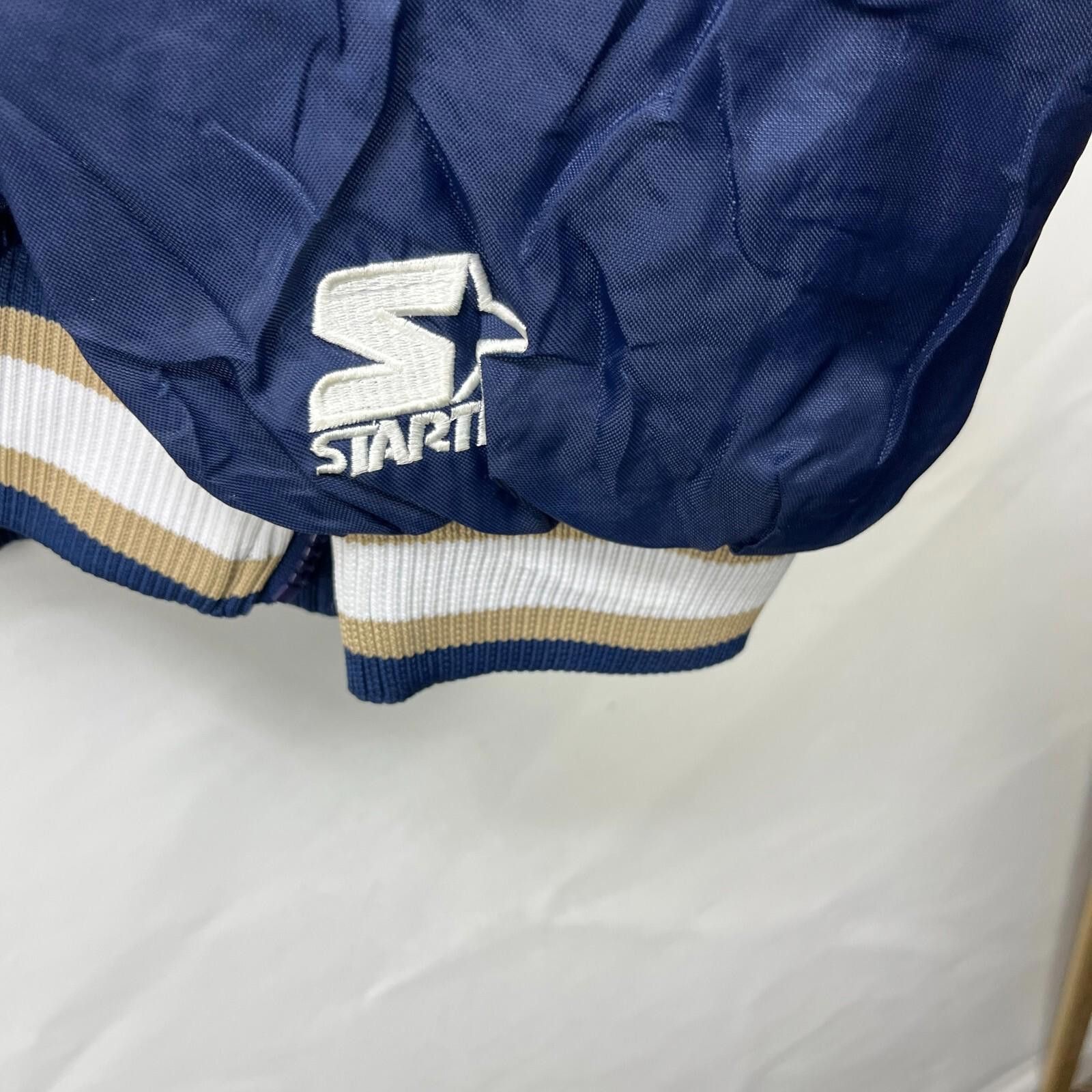 Starter Vintage 90s Notre Dame Fighting Irish Starter Jacket XL Size ONE SIZE - 4 Thumbnail