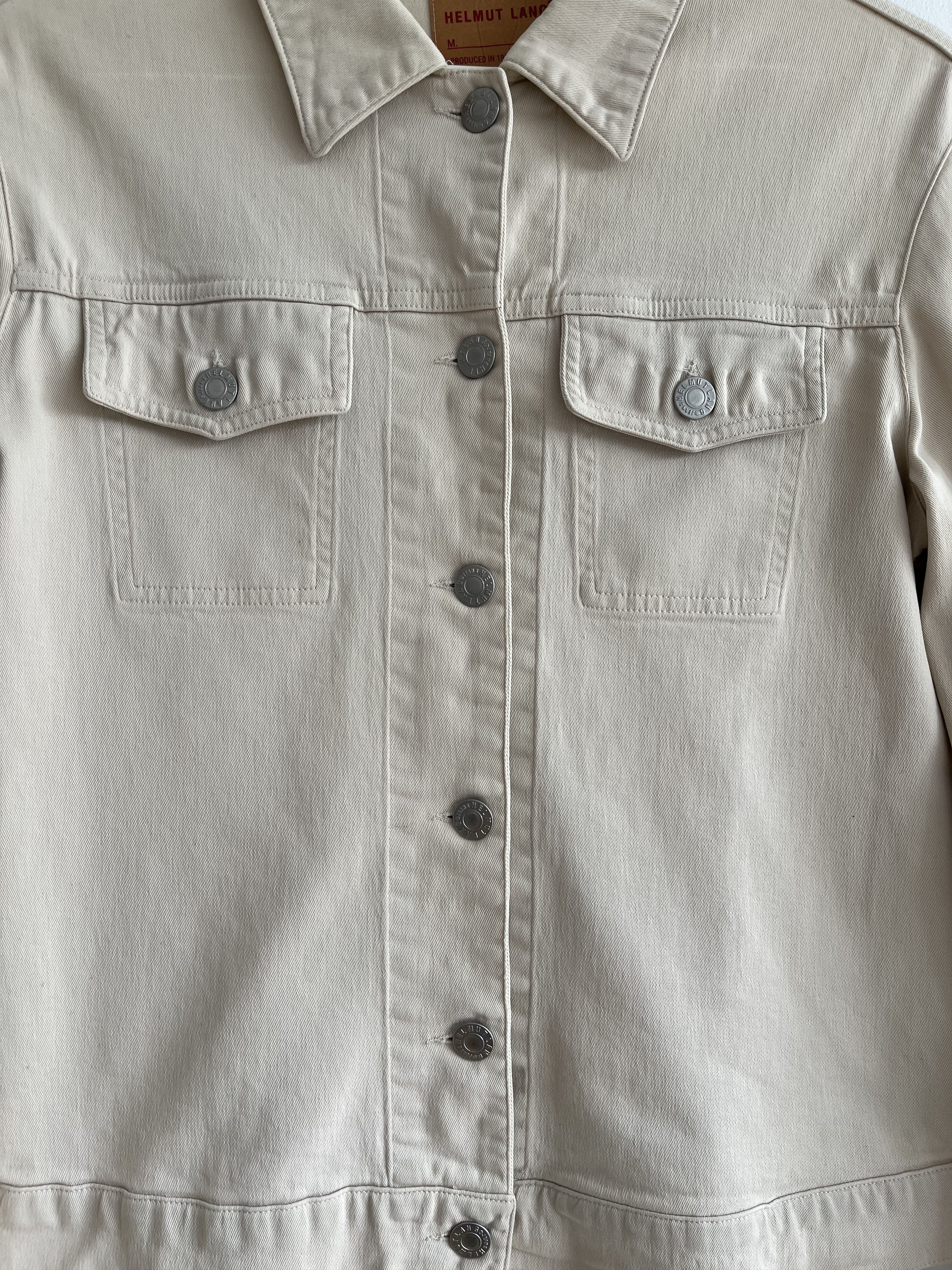 Helmut Lang Helmut Lang 1998 cream denim Size US S / EU 44-46 / 1 - 3 Thumbnail