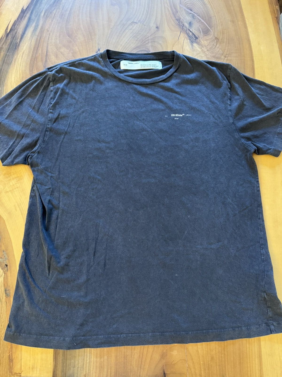 Off-White Off-White FW18 Tee Size US XS / EU 42 / 0 - 1 Thumbnail