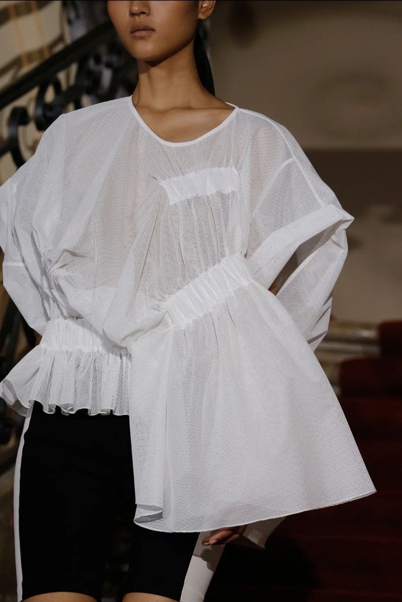 Viktor & Rolf SS15 Runway Shrunken Mesh Blouse Size S / US 4 / IT 40 - 2 Thumbnail