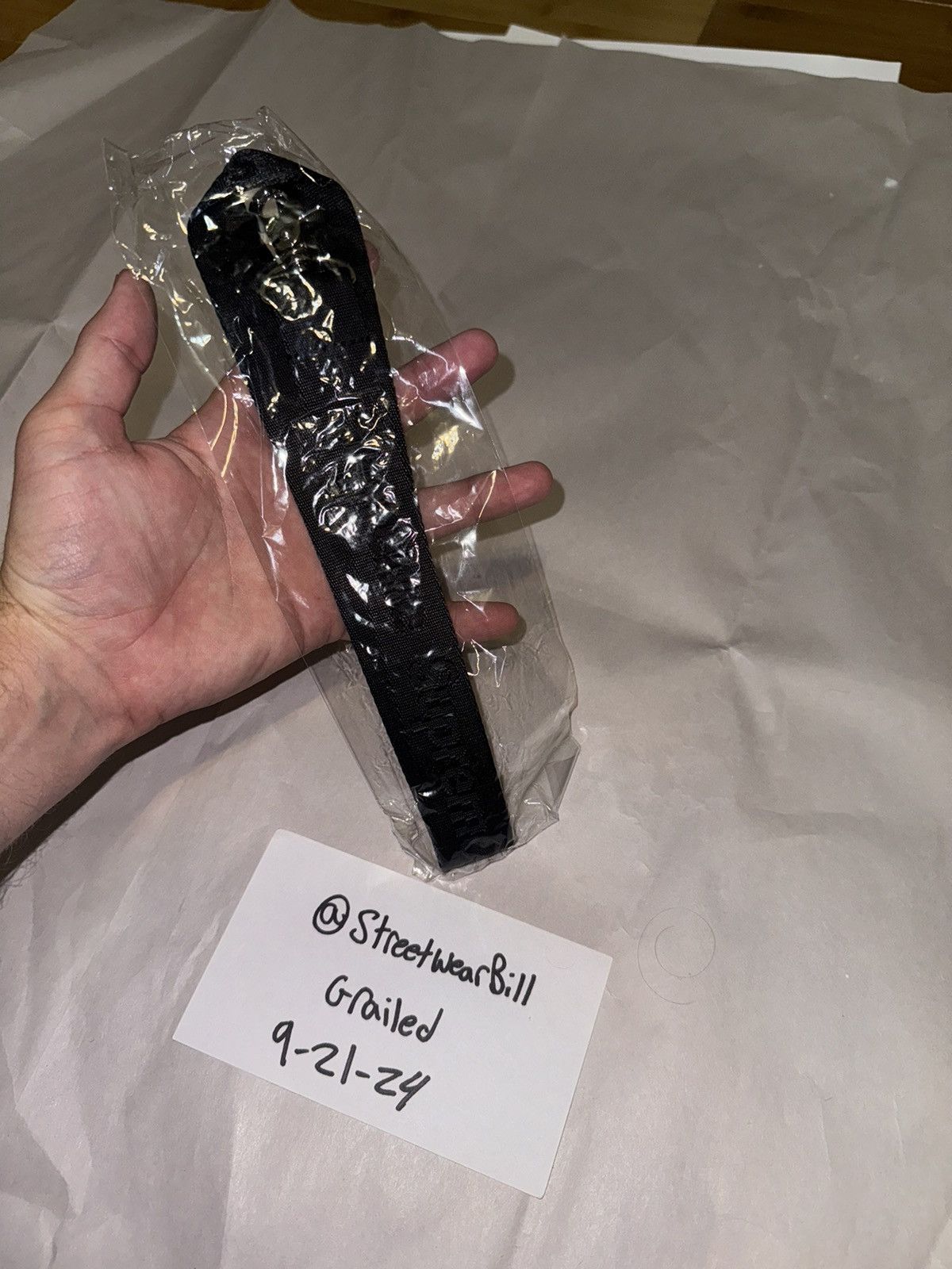Supreme Supreme embossed black lanyard Size ONE SIZE - 6 Thumbnail