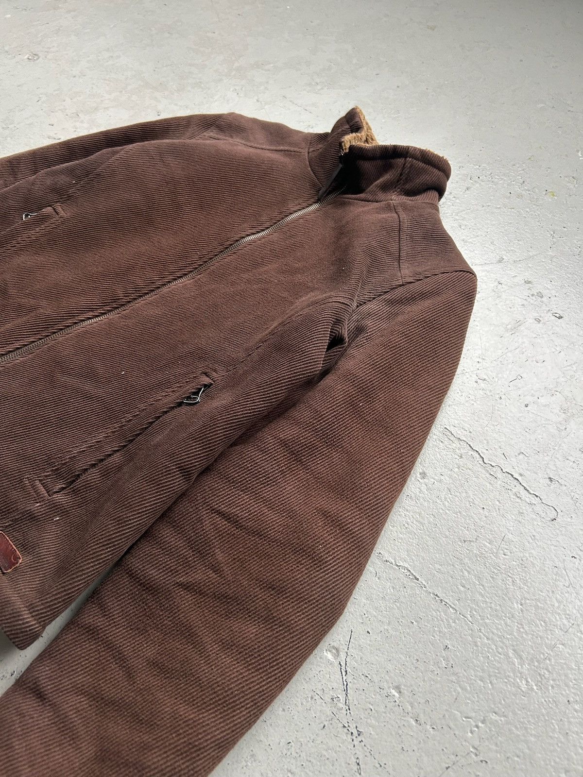 Dolce & Gabbana Dolce & Gabbana Brown Corduroy Fur Jacket Size US S / EU 44-46 / 1 - 2 Thumbnail