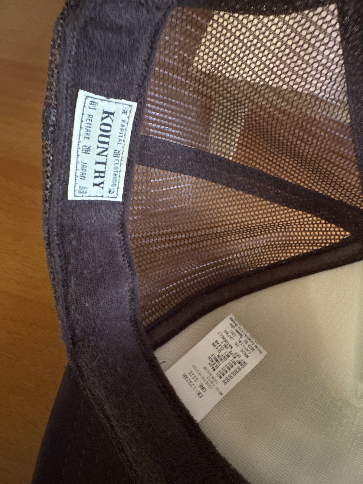 Kapital Kapital trucker cap 3 colors Size ONE SIZE - 2 Thumbnail
