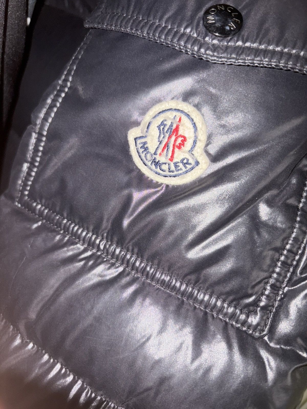 Moncler Moncler Maya Jacket Black (Size 3/Large) Excellent Condition Size US L / EU 52-54 / 3 - 3 Thumbnail